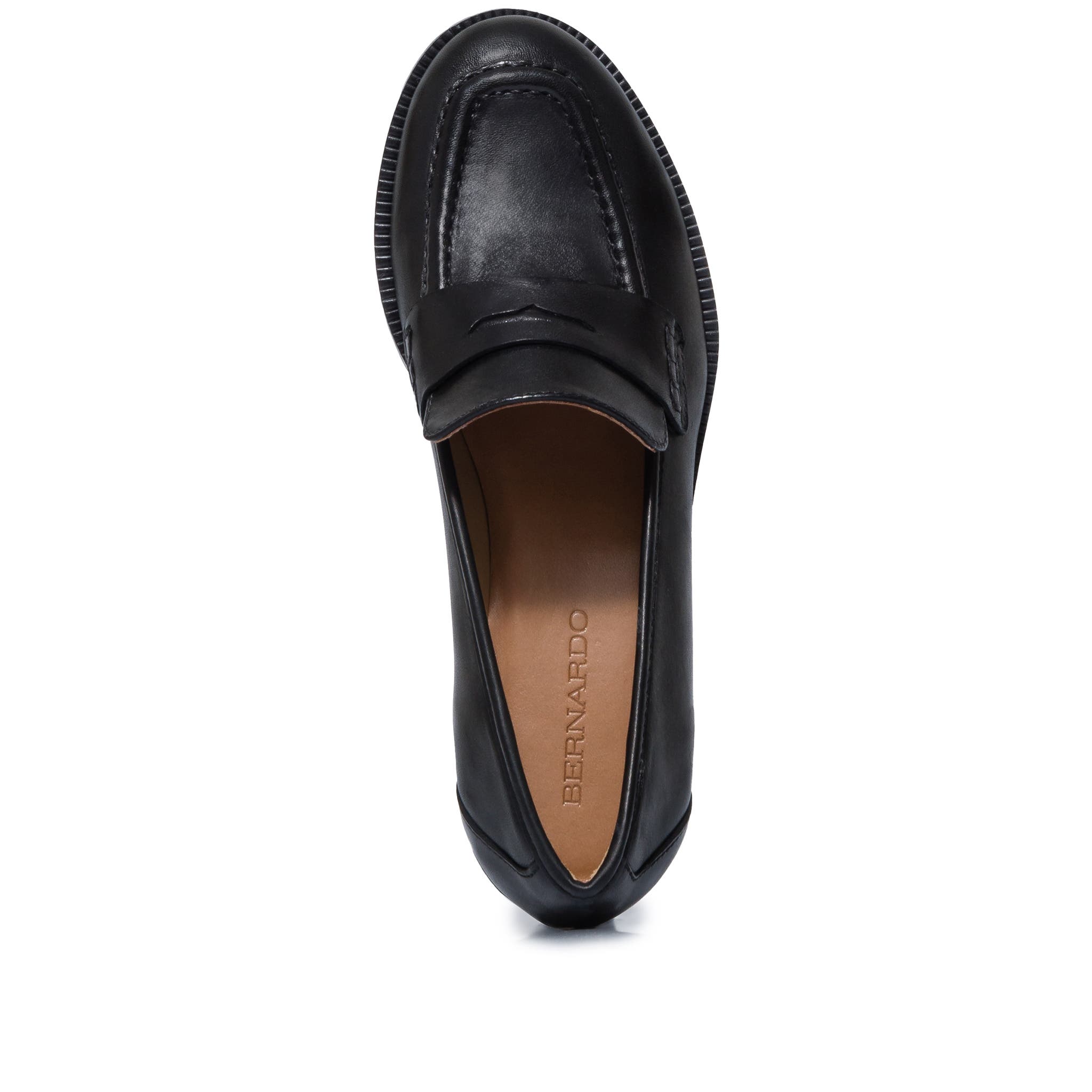 Tabitha Penny Loafer, Alternate, color, BLACK
