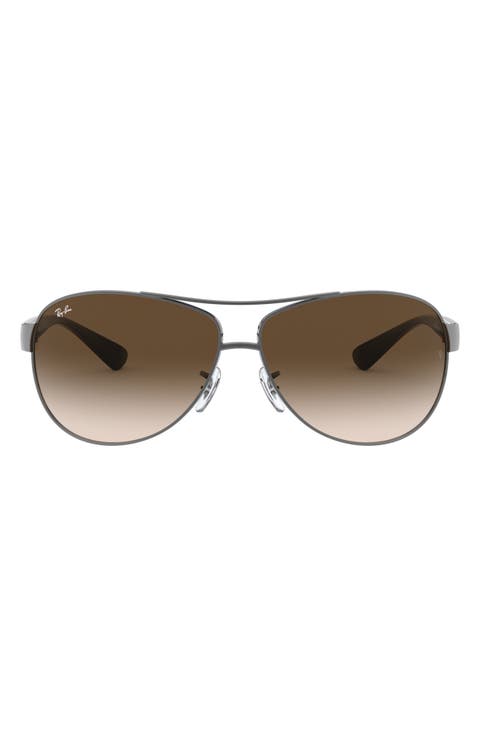 'Bubble Wrap' 63mm Aviator Sunglasses