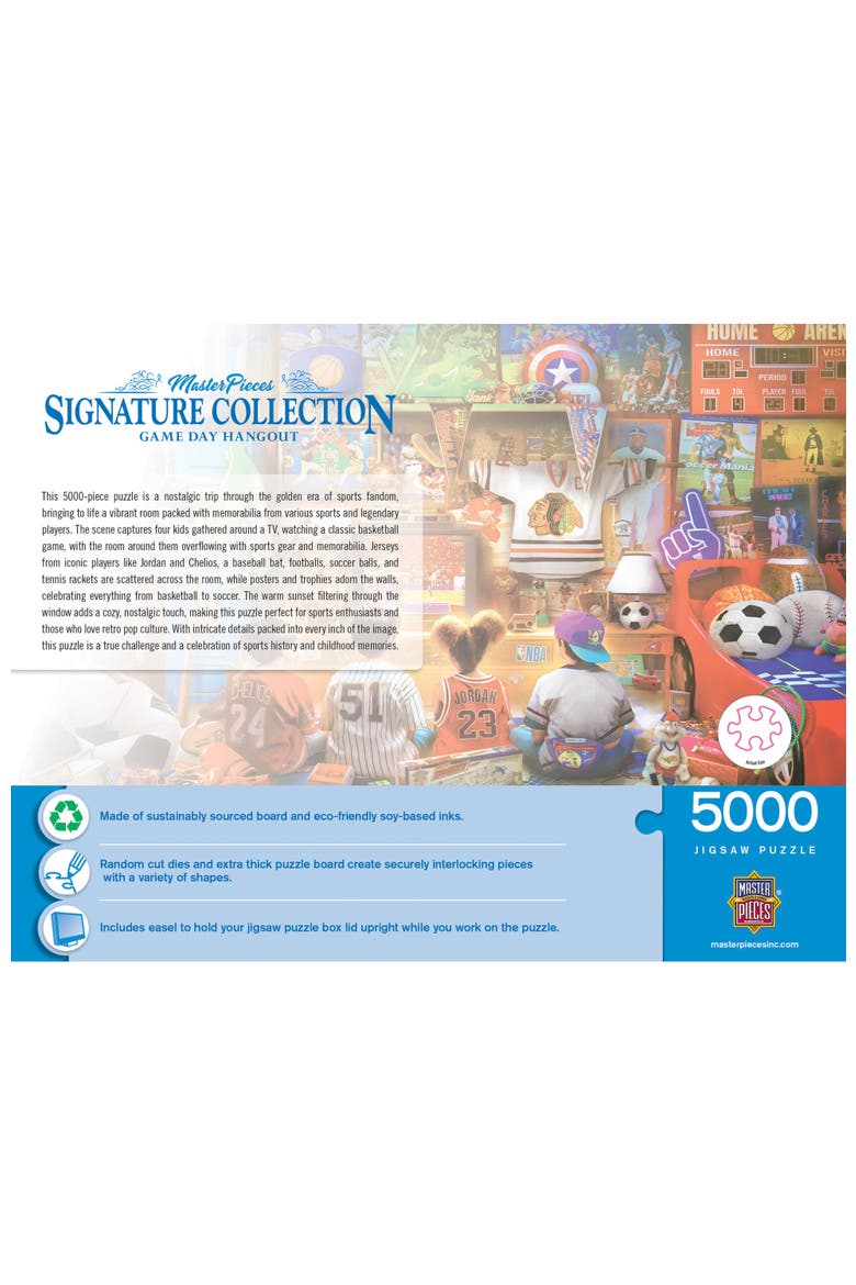 Game Day Hangout 5000pc Jigsaw Puzzle, Alternate, color, Multicolor