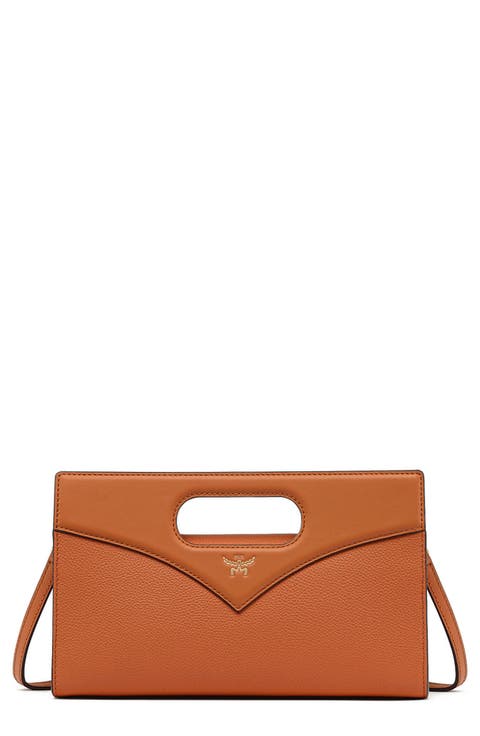 Diamond Tote in Embossed Leather