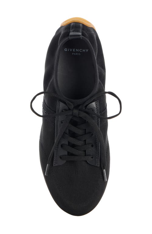 Givenchy Women Black Sneaker With Logo Lettering On The Side In Fabric Woman In Multi