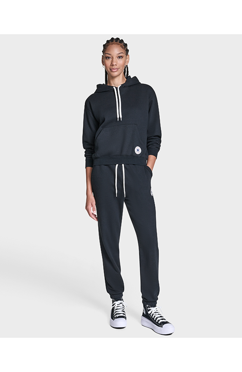 Converse Chuck Taylor Patch Classic Pullover Hoodie, Alternate, color, Converse Black