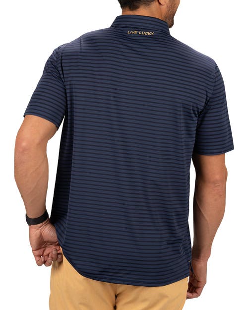 Black Clover Palmer Polo In Blue