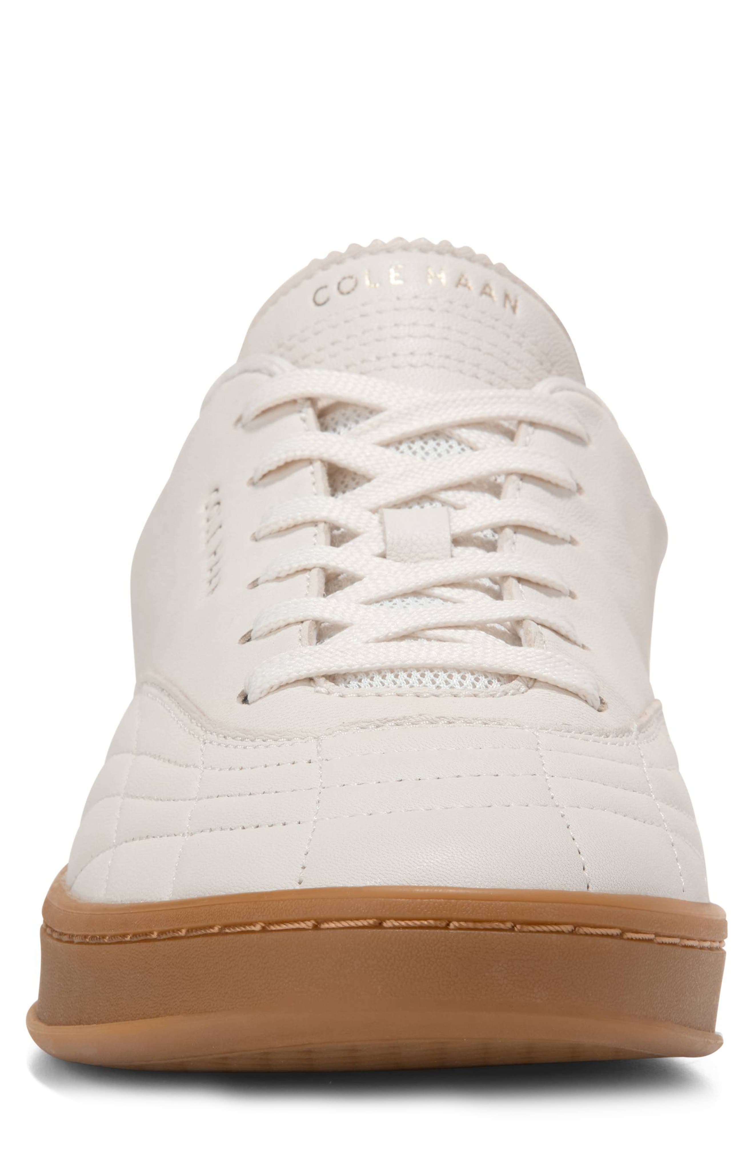 Grand Crosscourt Turfline Sneaker, Alternate, color, IVORY / BLACK / NATURAL GUM O