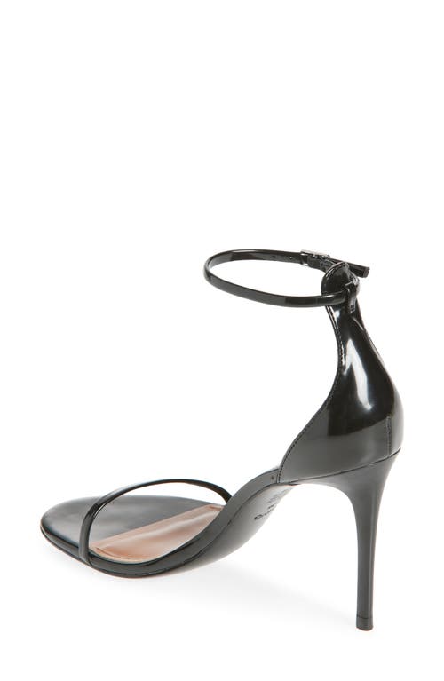 Mango Fina Ankle Strap Sandal In Black