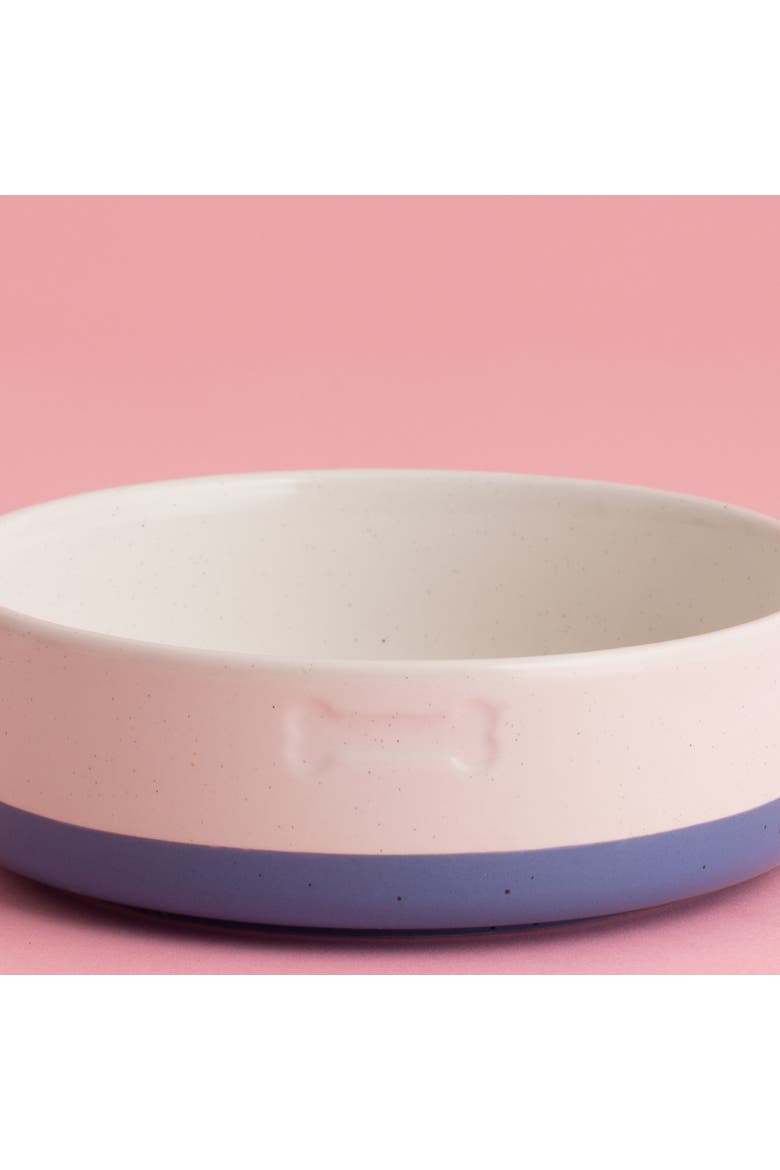 Speckle Dip Dog Bowl, 5.9 Inch, 15.2 ounces, Food & Water Dish, Alternate, color, Multicolored