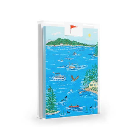 Lake Days Set of 8 Greeting Cards