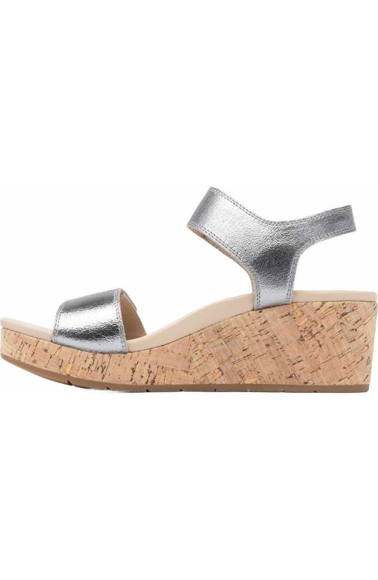 ABEO Riviera Strap Sandal, Alternate, color, Pewter - Regular
