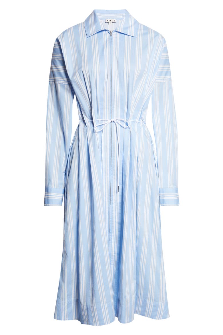 Chi Stripe Midi Shirtdress, Alternate, color, VENTURA STRIPE