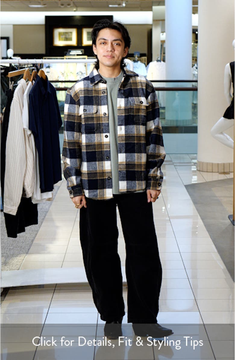 Check Flannel Overshirt, sales video thumbnail
