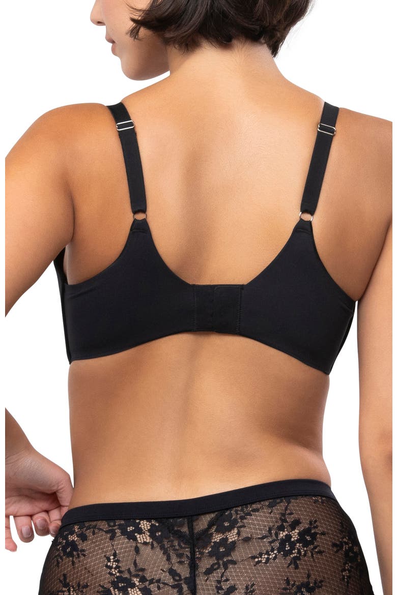 The Satin Grace Bra, Alternate, color, Black