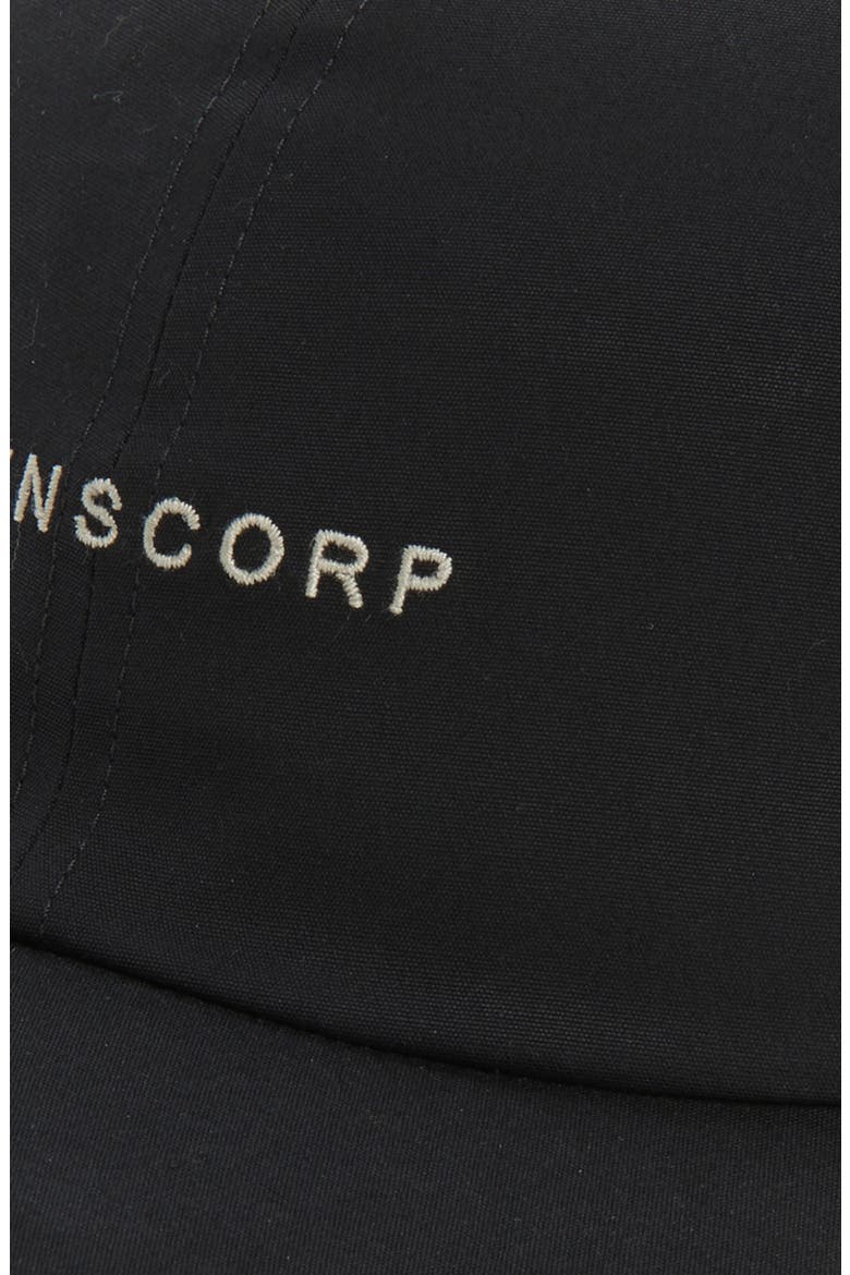 Logo Embroidered Snapback Baseball Cap, Alternate, color, BLACK/ PEARL