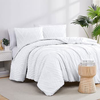 Chevron Jacquard Comforter Set