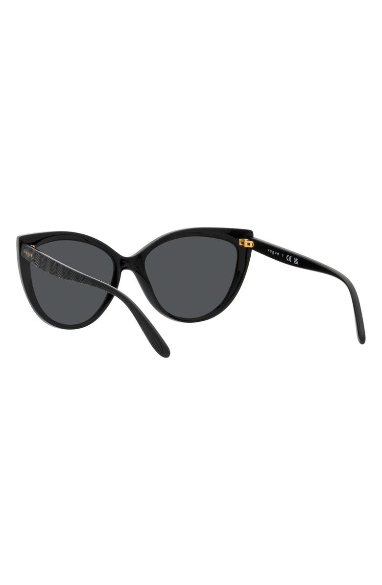VOGUE 57mm Cat Eye Sunglasses, Alternate, color,