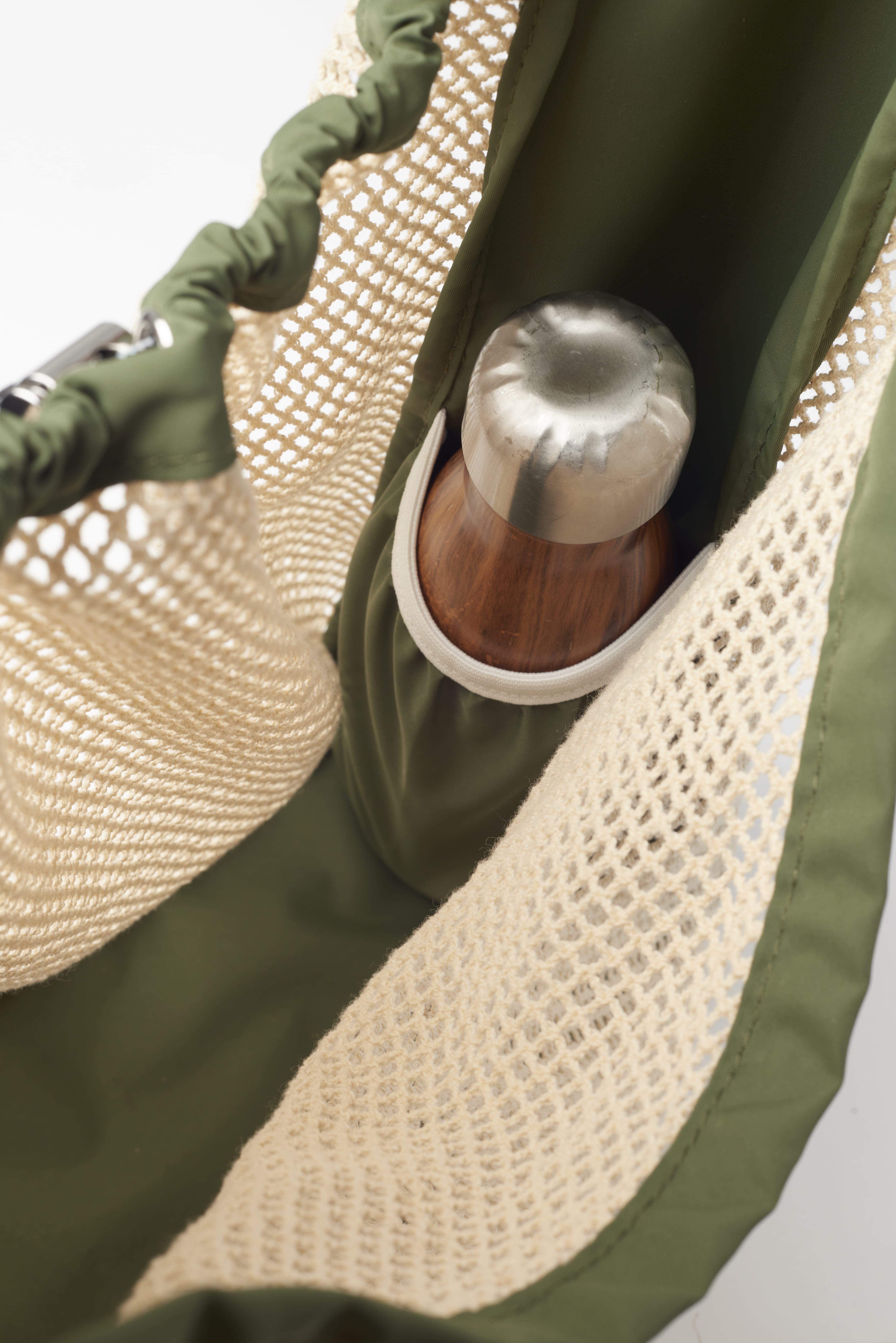 BYBBA The Net Zero Bag, Alternate, color, Moss Green