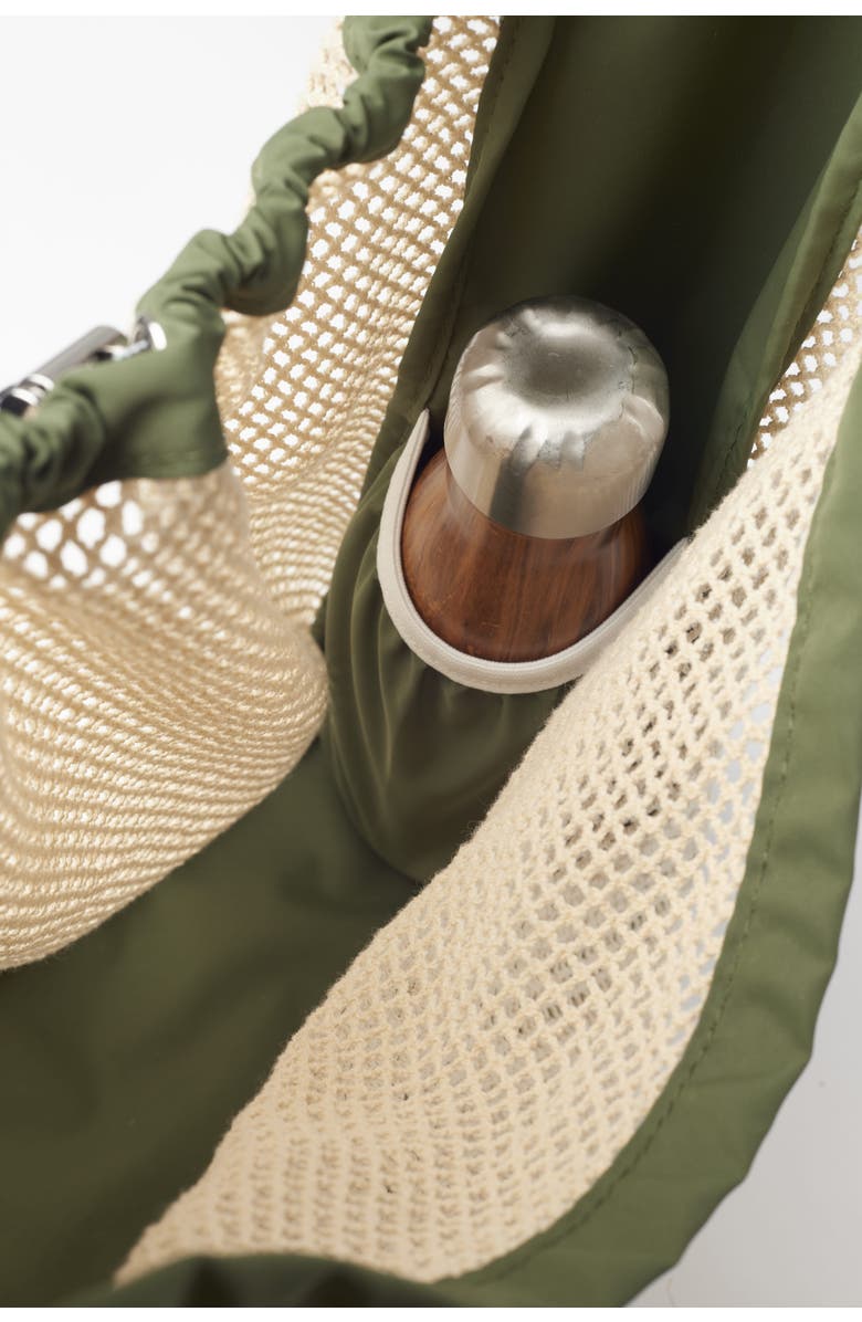 BYBBA The Net Zero Bag, Alternate, color, Moss Green