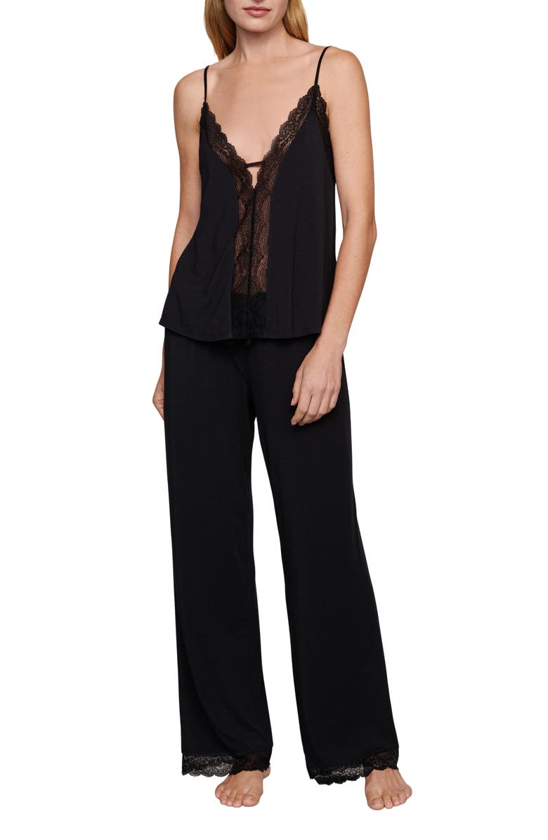 Eberjey Lara Long Pajamas, Main, color,