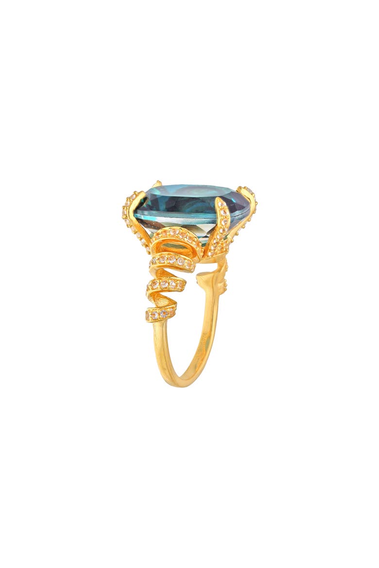 London Quartz Ring, Alternate, color, BLUE