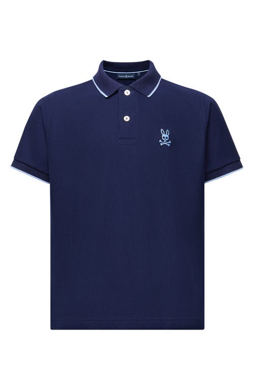 Psycho Bunny Kids' Jasper Polo In Blue