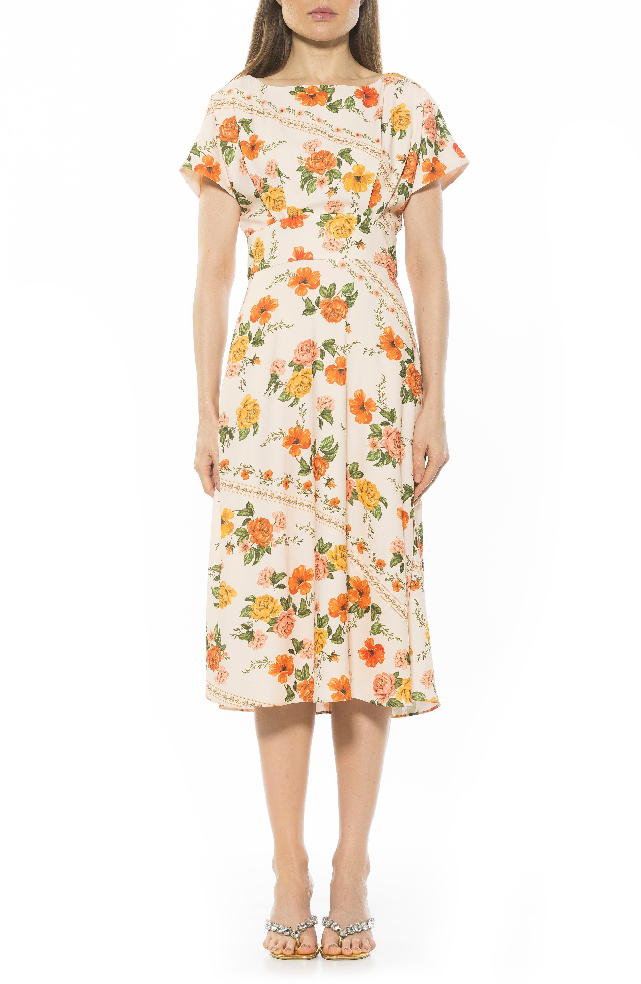 Alexia Admor Lottie Dolman Sleeve Dress