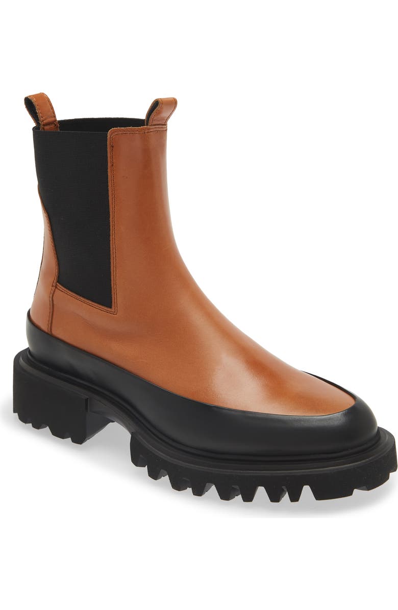AllSaints Harlee Lug Sole Chelsea Boot, Main, color,