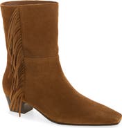 Madewell The Lexie Fringed Ankle Boot