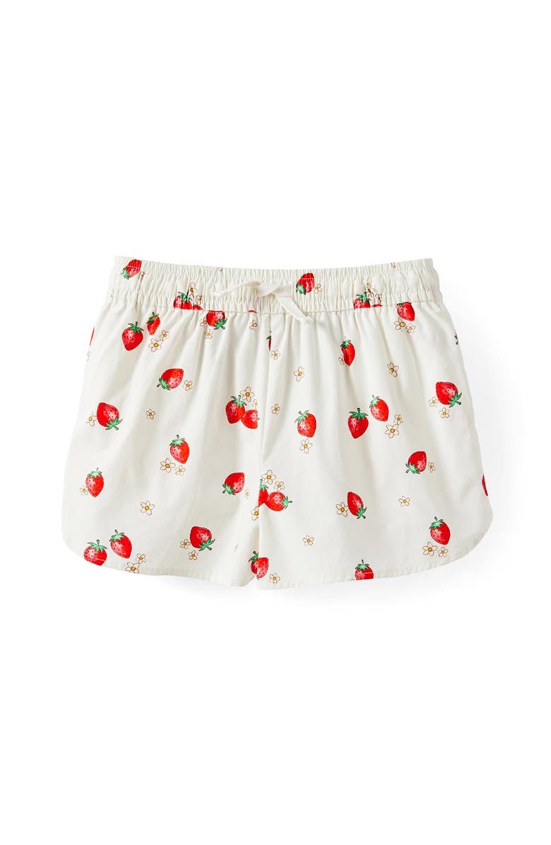 Cotton On Kids Kid's Gigi Woven Short, Main, color, Dark Vanilla Strawberry