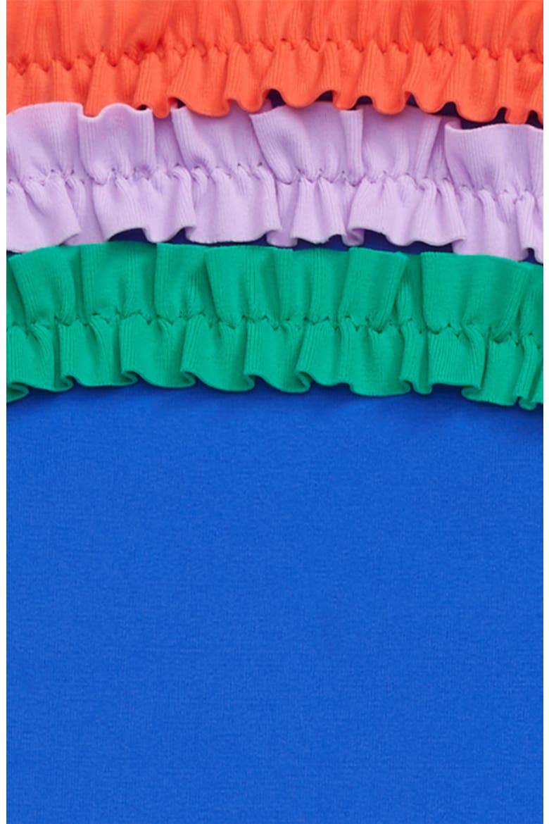 Appliqué One-Piece Swimsuit, Alternate, color, NAV DEEP SEA BLUE RAINBOW