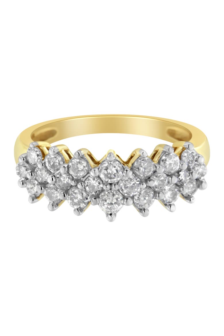 10K Yellow Gold 1.0 Cttw Round Diamond Ring, Alternate, color, Yellow