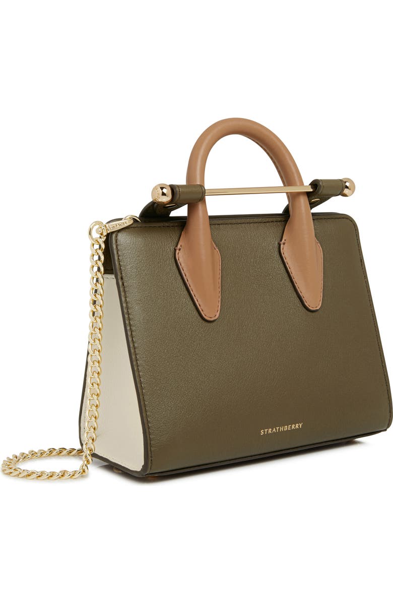 Strathberry Nano Leather Tote, Alternate, color,