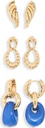 Cara Set of 3 Earrings
