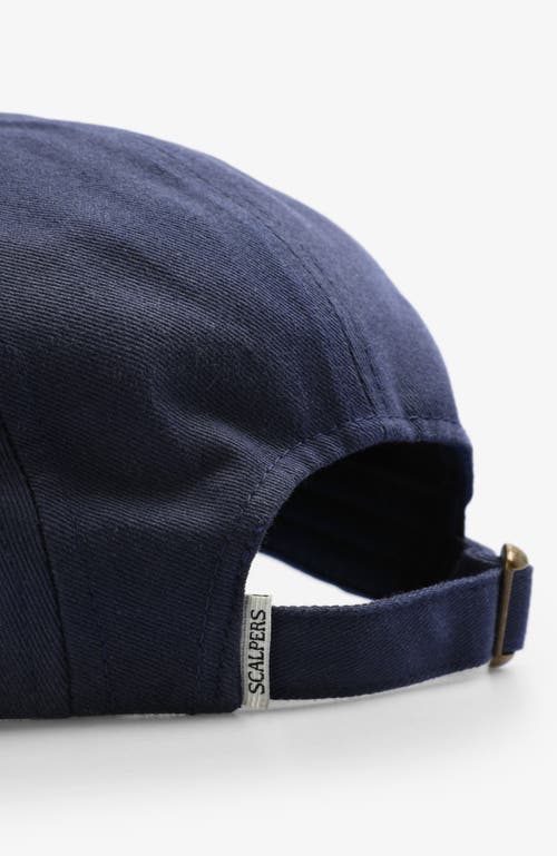 Scalpers Vintage Cap In Blue