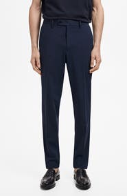 MANGO Monaco Slim Fit Suit Pants