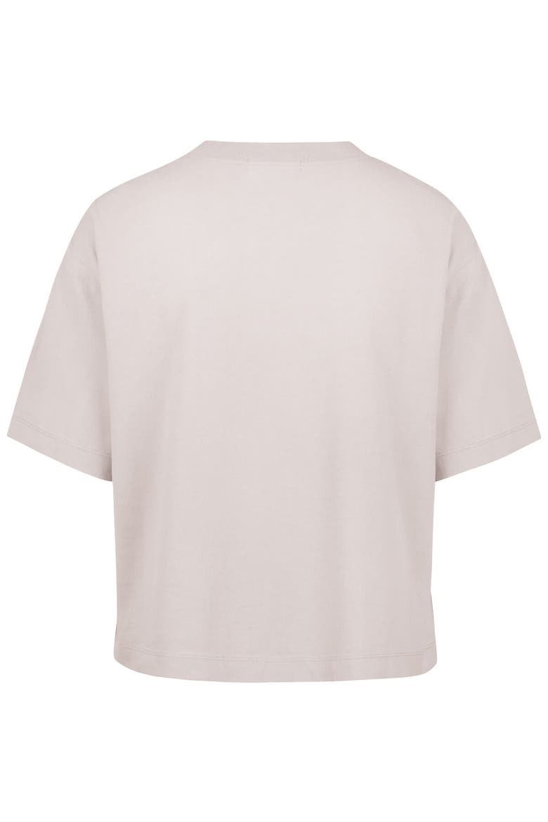 Women's '47 Natural Miami Dolphins Cropped Windthrow Ravine T-Shirt, Alternate, color, Natural