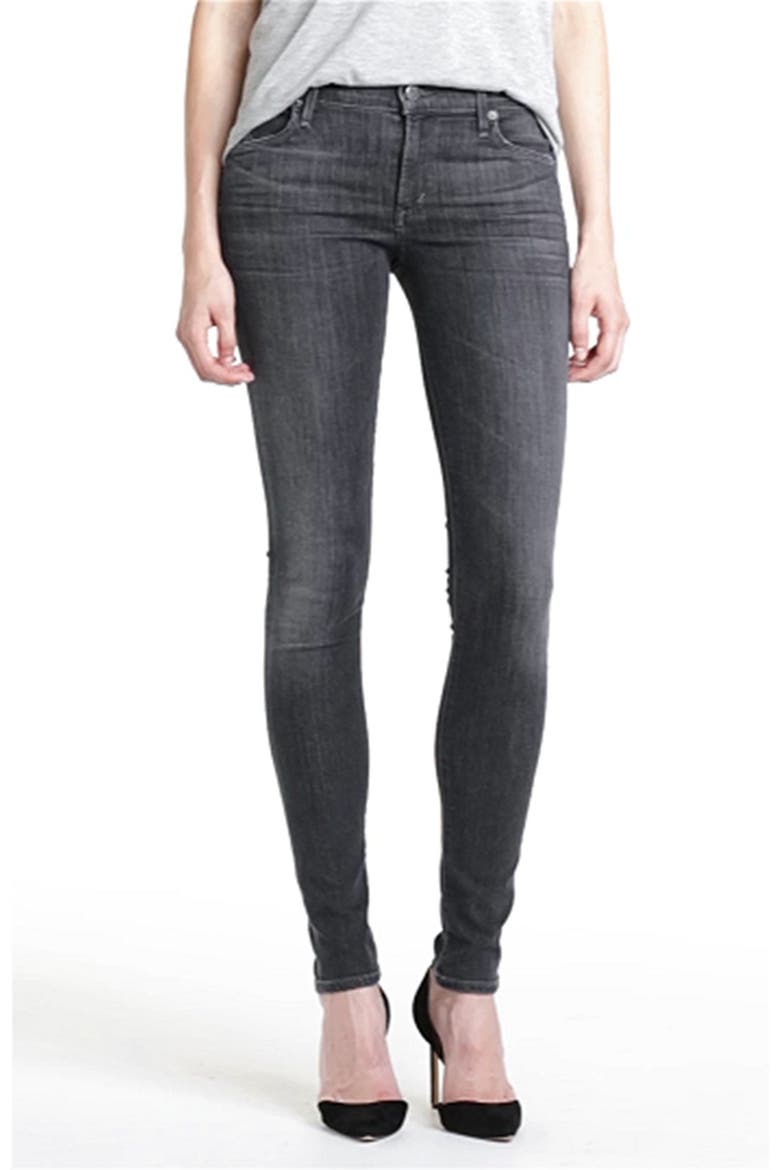 Ultra Skinny Jeans, Alternate, color, MOONSHADOW