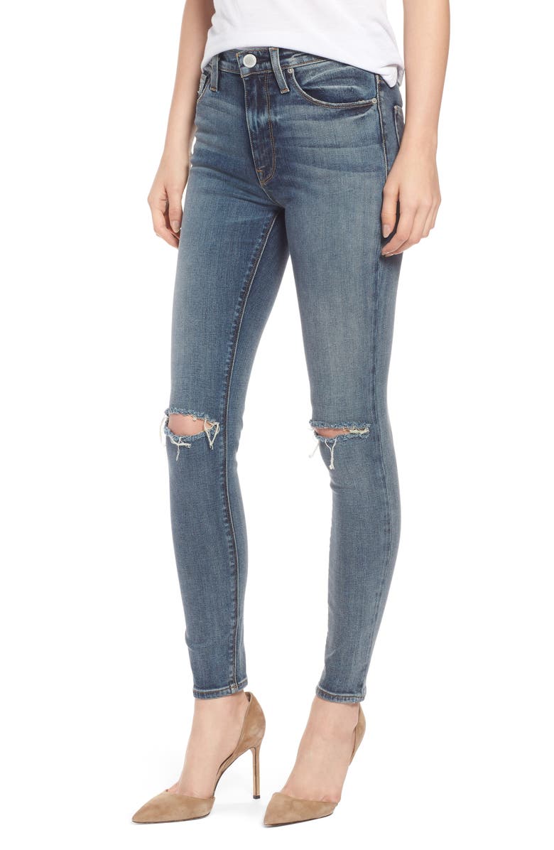 Hudson Jeans Barbara High Waist Super Skinny Jeans, Main, color,
