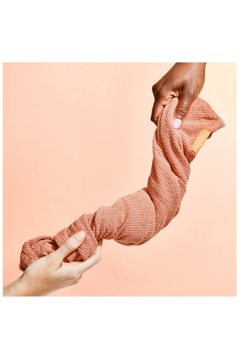 Copper Sure® Rapid Dry Hair Wrap, Alternate, color, METALLIC RUST/ COPPER