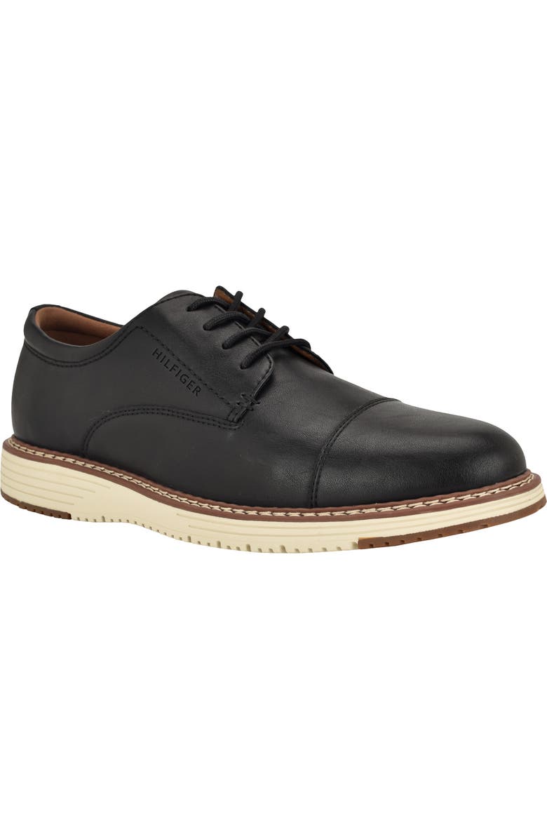 Tommy Hilfiger Hitcher Hybrid Derby, Main, color, Black