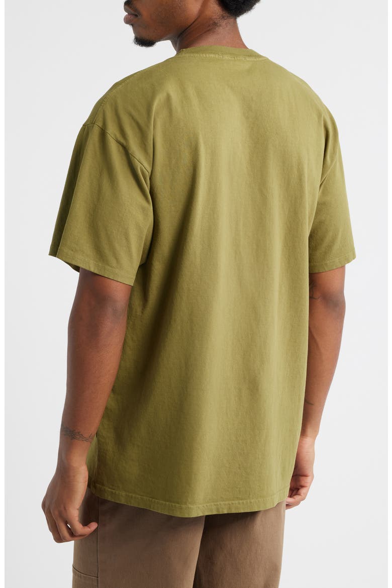 Camouflage Arc Graphic T-Shirt, Alternate, color, SPHAGNUM