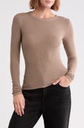 Abound Long Sleeve Rib Knit T-Shirt