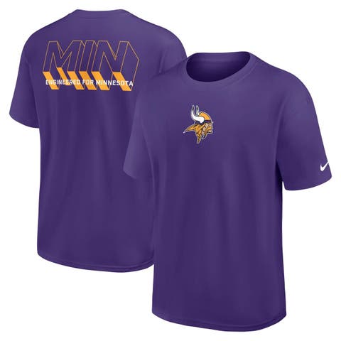 Men's Nike Purple Minnesota Vikings Dominate The Game Essential Max90 T-Shirt