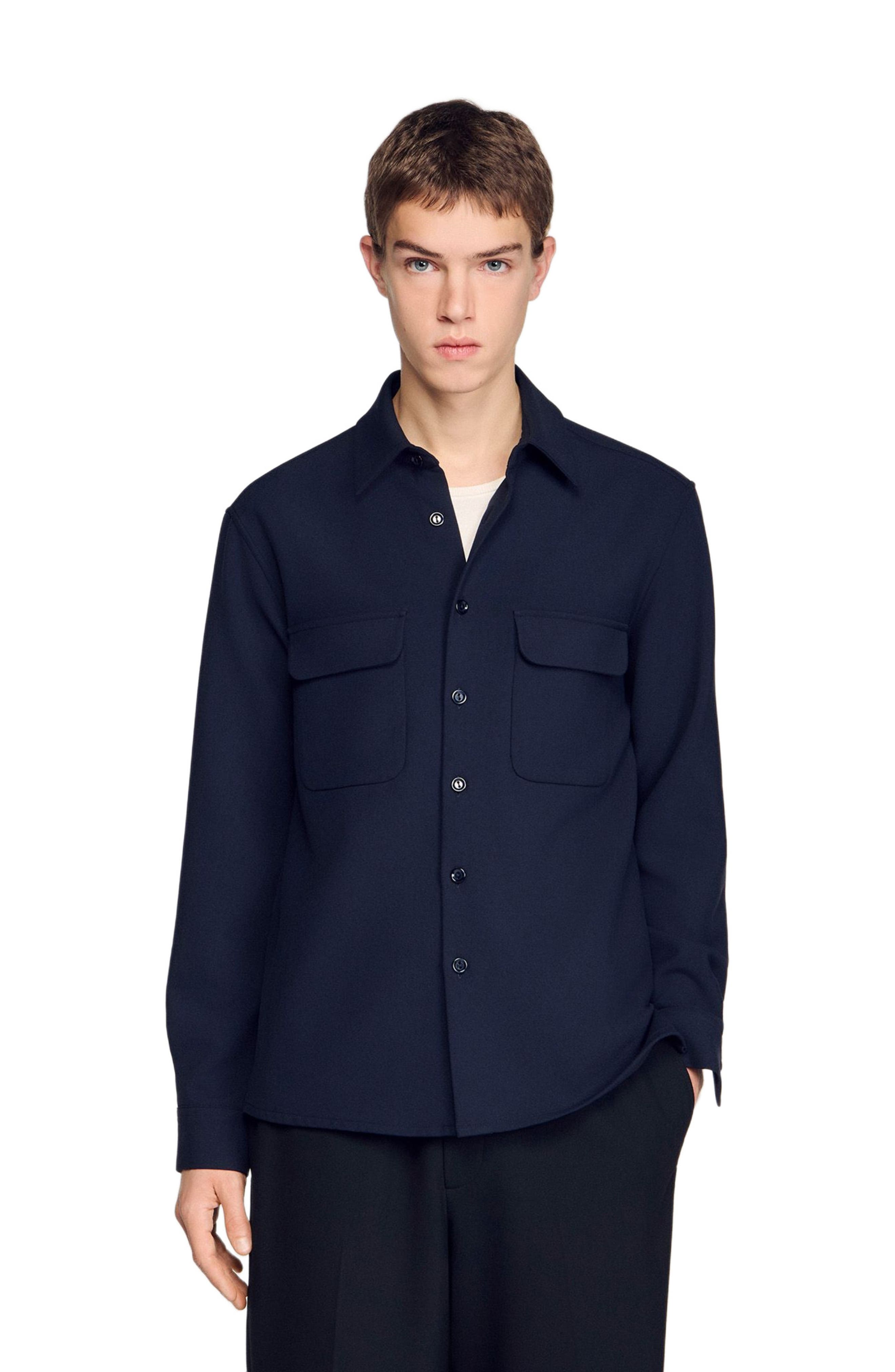 Patch pocket shirt