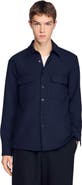 SANDRO Patch pocket shirt