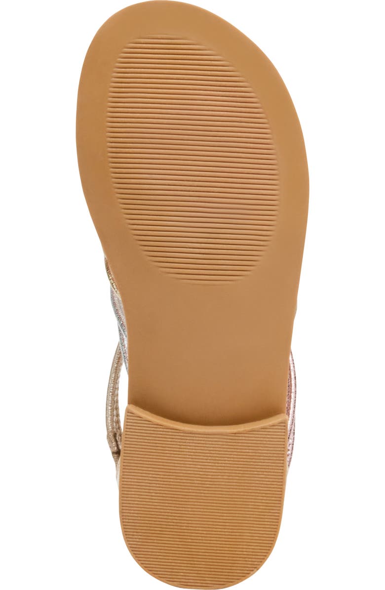 Steve Madden Kids' JGlowee Cage Sandal, Alternate, color, Metallic Multi