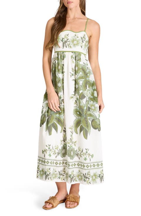 Floral Empire Waist Midi Sundress