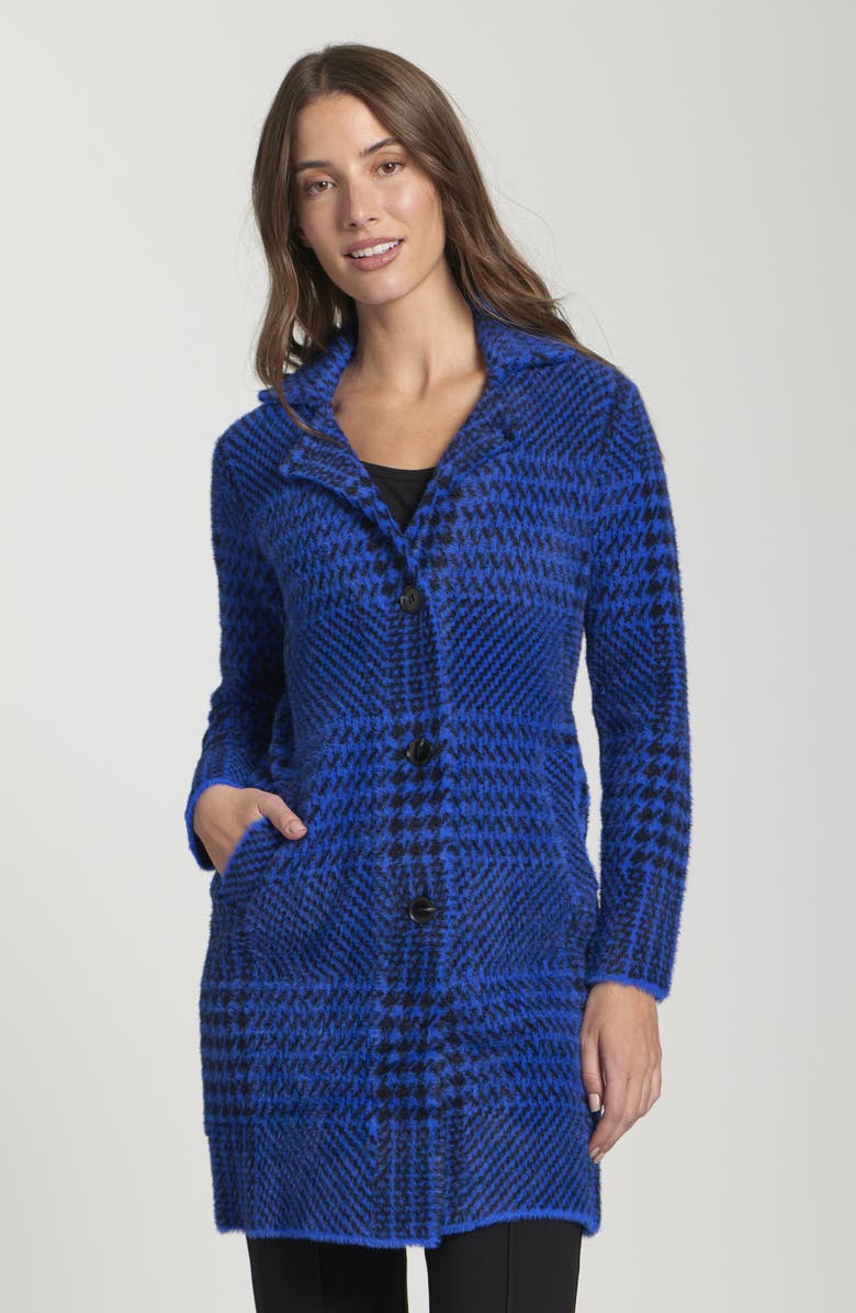 APNY Plush Houndstooth Jacket, Alternate, color, 