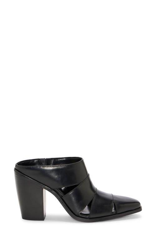 Vince Camuto Aimie Square Toe Mule In Black