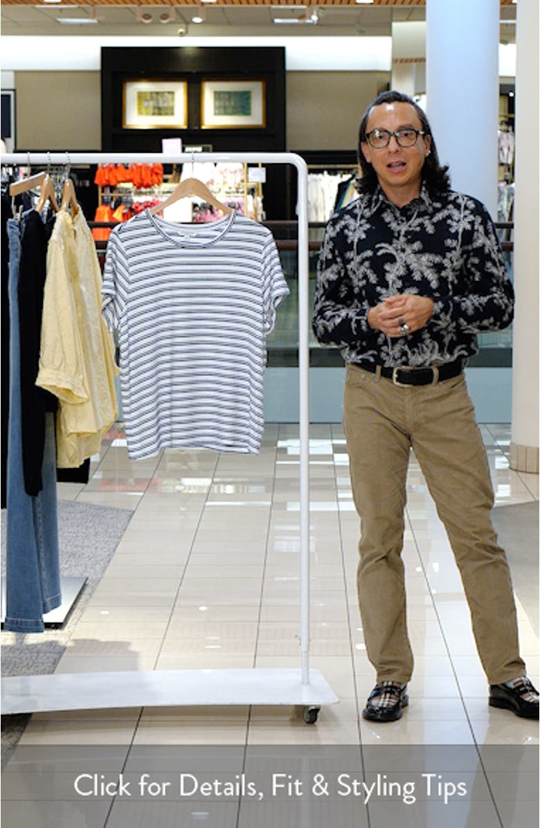 Slim Fit Crewneck T-Shirt, sales video thumbnail