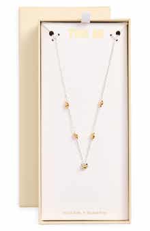 Love Knot Stationed Necklace