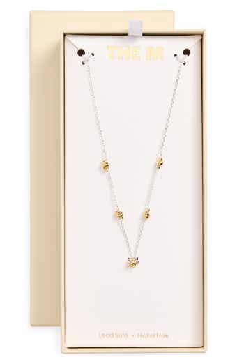 Love Knot Stationed Necklace